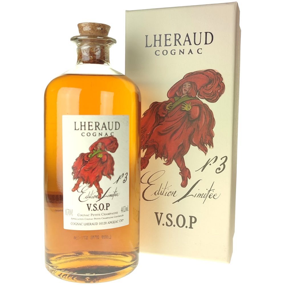 Cognac petite champagne VSOP Edition limité N 3 Guy Lhéraud